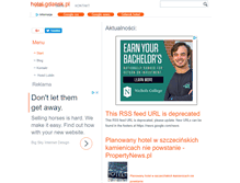 Tablet Screenshot of hotel.gdansk.pl