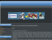 Tablet Screenshot of elmetal.gdansk.pl