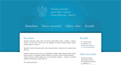 Desktop Screenshot of notariusze.gdansk.pl