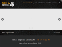 Tablet Screenshot of pomocdrogowa.gdansk.pl
