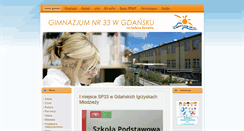 Desktop Screenshot of gim33.gdansk.pl