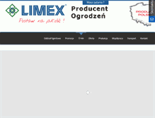 Tablet Screenshot of limex.gdansk.pl