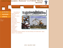Tablet Screenshot of janmor.gdansk.pl